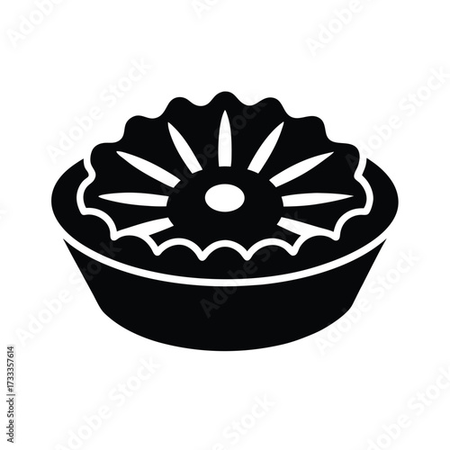 Tartelette Icon Vector Illustration