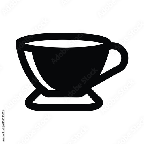 Espresso Cup Icon Vector Illustration