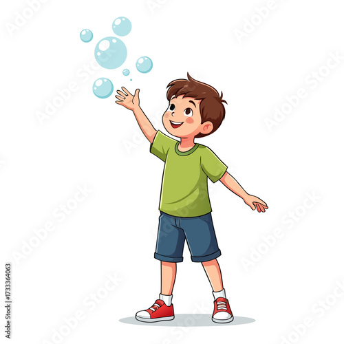 little boy with a skateboard