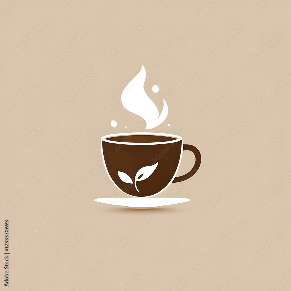 Obraz premium coffee cup vector illustration