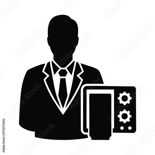 Computer Hardware Engineer Silhouette