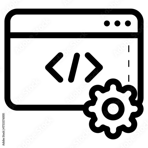 software development icon