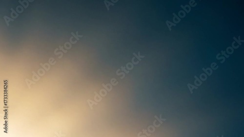 Abstract Cloudy Sky Gradient with Blue and Beige Colors