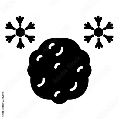 Snowball Vector Icon