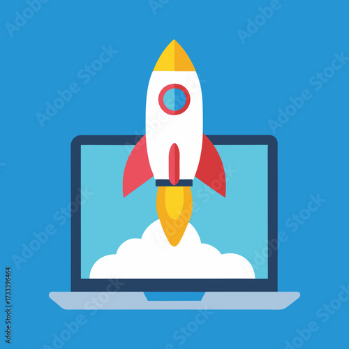 Rocket Launching from a Laptop Screen