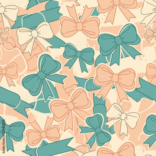 A Cute Kawaii Seamless Pattern featuring Charming Blue Foxes and Whimsical Red Mushrooms, Perfect for Children's Designs or Fabric Backgrounds