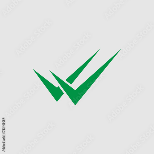 Check mark icon. Single and double ticks. Confirmation and read message status symbol. Used in chat, tasks, and notifications sign.