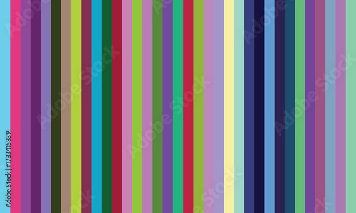 Colorful vertical stripes pattern abstract background si