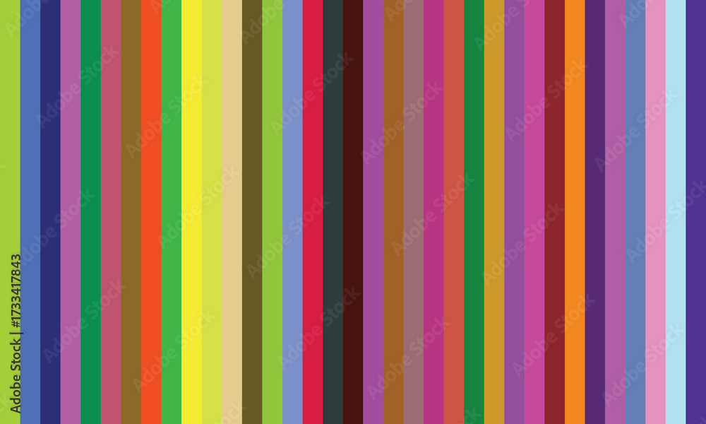 Fototapeta premium Colorful vertical stripes background abstract pattern ve