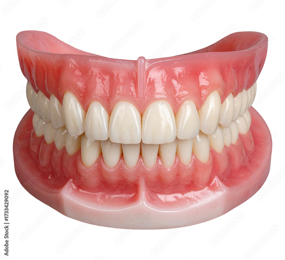 Fototapeta premium teeth and palate dental isolated object