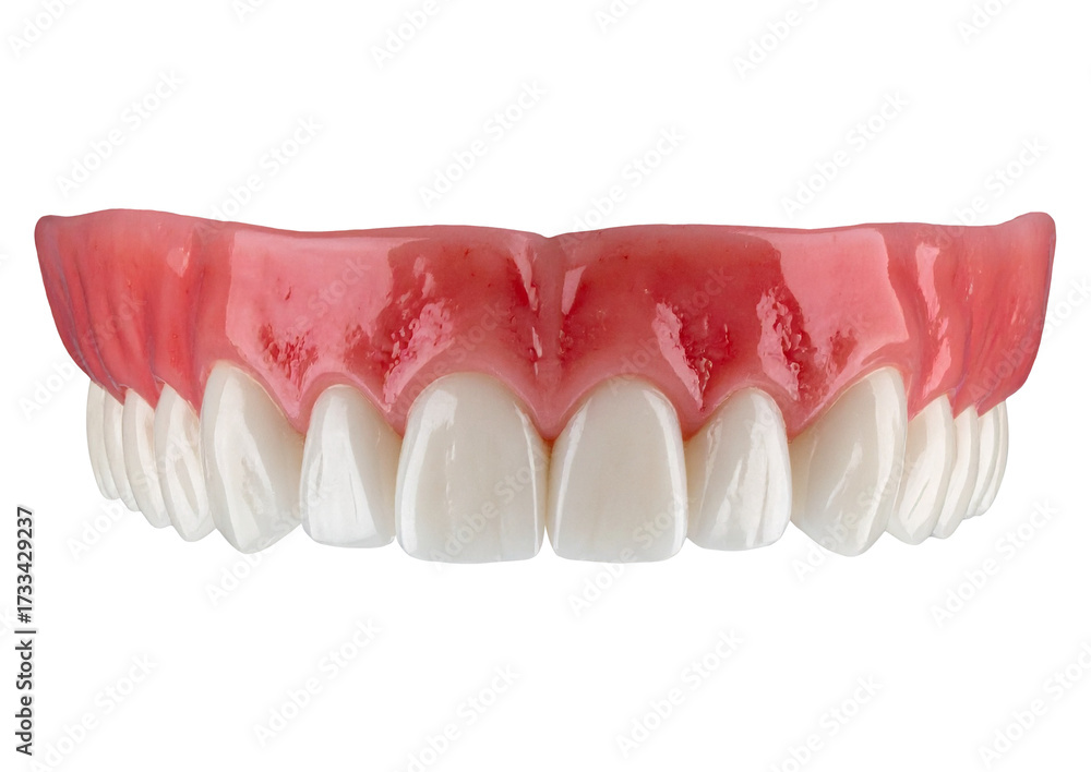 Obraz premium teeth and palate dental isolated object