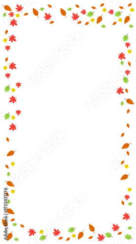 Background with maple autumn leaves