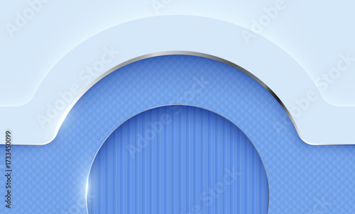 Abstract blue wave background with lines and modern design