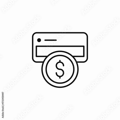 card payment icon icon sign vector