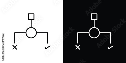 Condition icon. Thin linear vectors pack