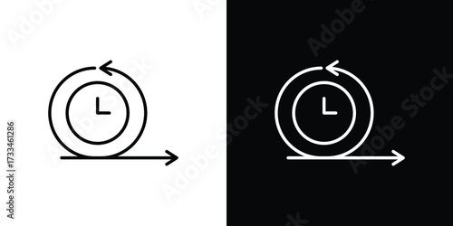 Agile icon. Thin linear vectors pack