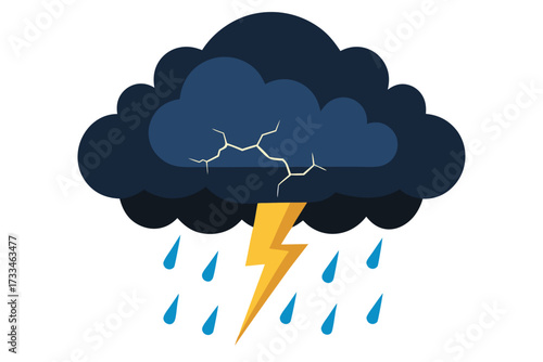 cloud with lightning