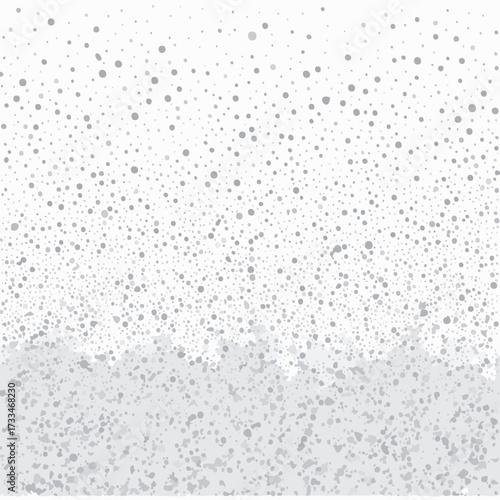 Vector spackle pattern texture with irregular blotches and specks, seamless scalable grunge background