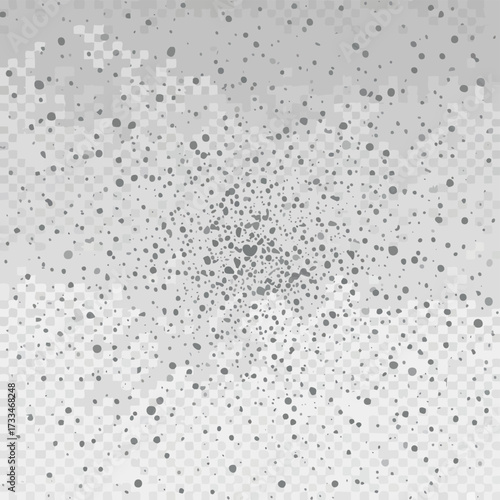 Vector spackle pattern texture with irregular blotches and specks, seamless scalable grunge background