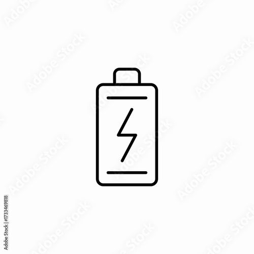 electric power battery icon sign vector
