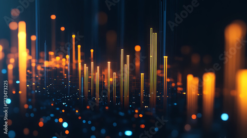 Ultra-realistic golden finance background with stock market graphs, money, gold bars, candlestick charts, luxury infographic design.