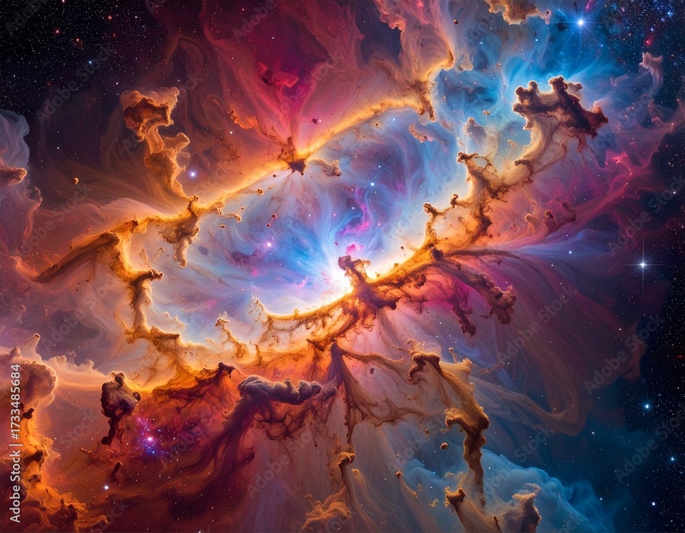 Fototapeta premium Nebula Texture