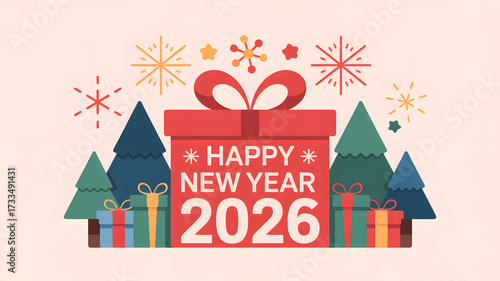 Happy new year 2026 gift.