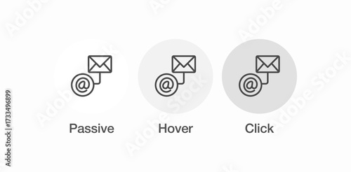 email forward inbox icon sign vector