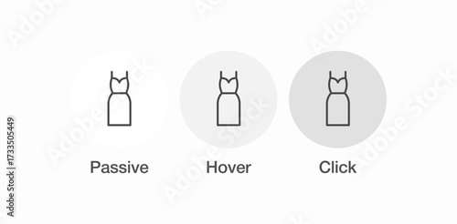 women's fashion clothing icon sign vector