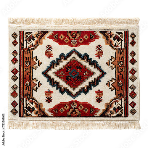 Wool Area Rug Brings Warm Elegance. PNG