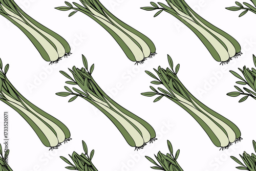 set of fresh vegetables