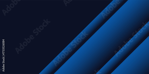 Dark abstract blue modern business abstract background. Vector illustration design for presentation, banner, cover, web simple abstract