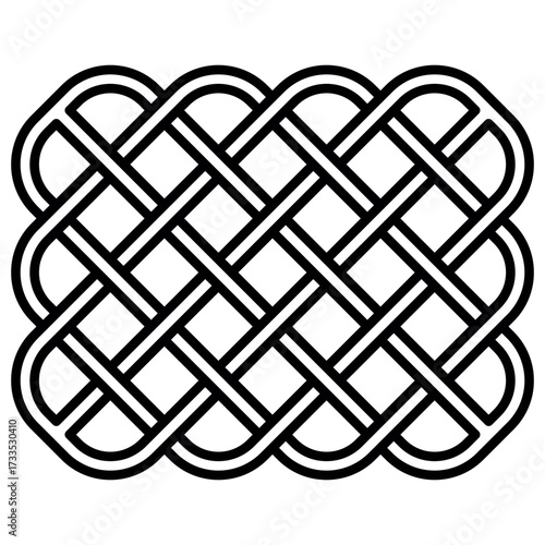 Waffle pattern Celtic knot ...