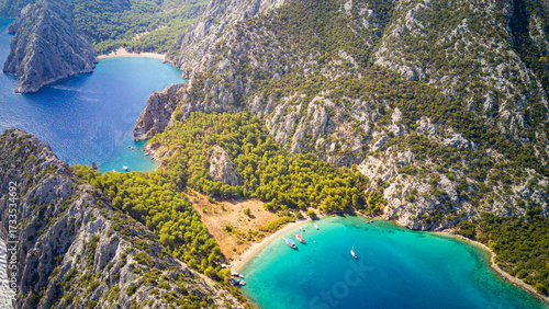 Bootsreise Küste Türkei