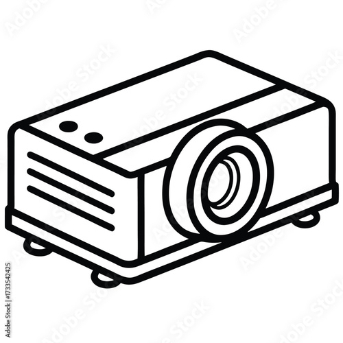 retro radio on white background