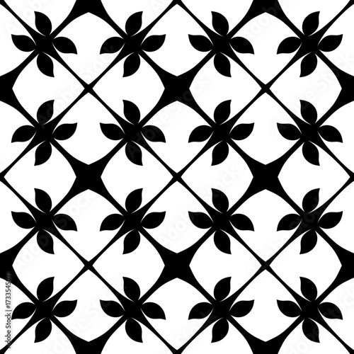 seamless pattern with flowers