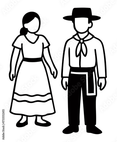 Paraguay Traditional Dress