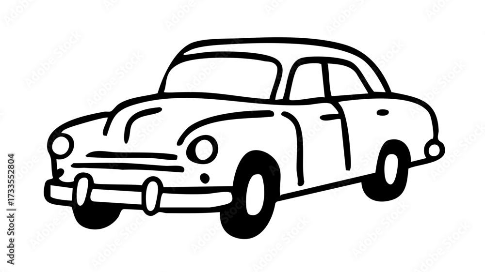 Obraz premium car vector illustration