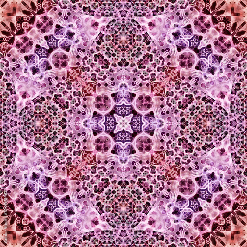 Seamless abstract art pattern. woven endless pattern. Square abstract background