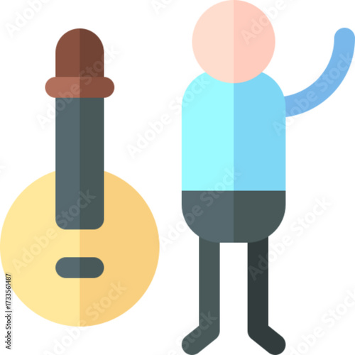 Banjo Music Icon