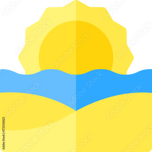 Beach Ocean Icon