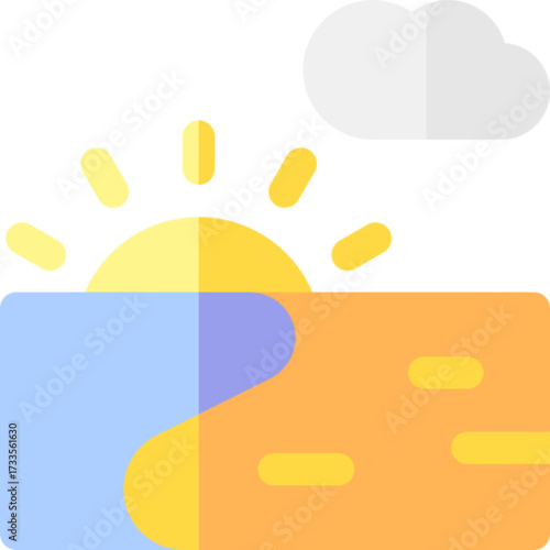 Beach Tropical Icon