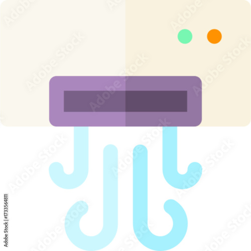 Cooler Ice Box Icon Vector Summer Drink Cold Beach Outdoor