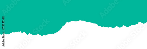 Realistic torn paper edge. Ripped paper mockup isolated on transparent background. Piece of rip paper PNG. mockup template 