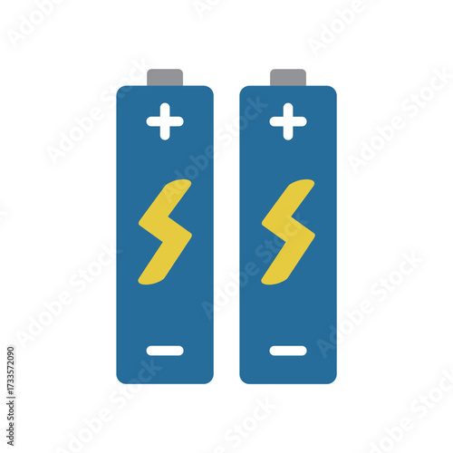 乾電池のイラスト素材