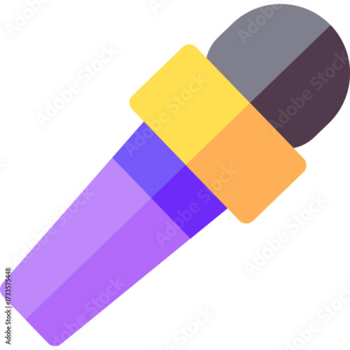 Microphone Voice Recording Broadcast Podcast Icon