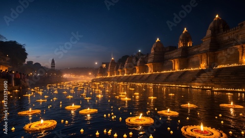 Dev Deepawali Ganges Million Diyas Temple Ghats
