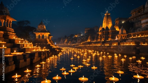 Dev Deepawali Ganges Million Diyas Temple Ghats
