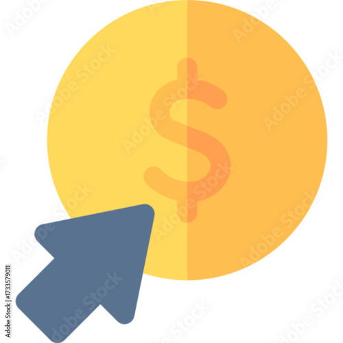 Pay Per Click Keyword Icon