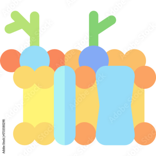 Plasma Membrane Cell Structure Icon